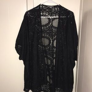 Short sleeve cover up.